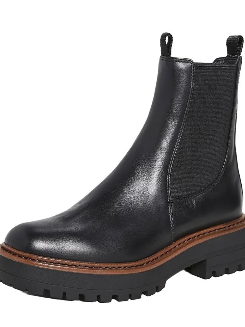 SAM EDELMAN Classic Black Chelsea Boots LAGUNA